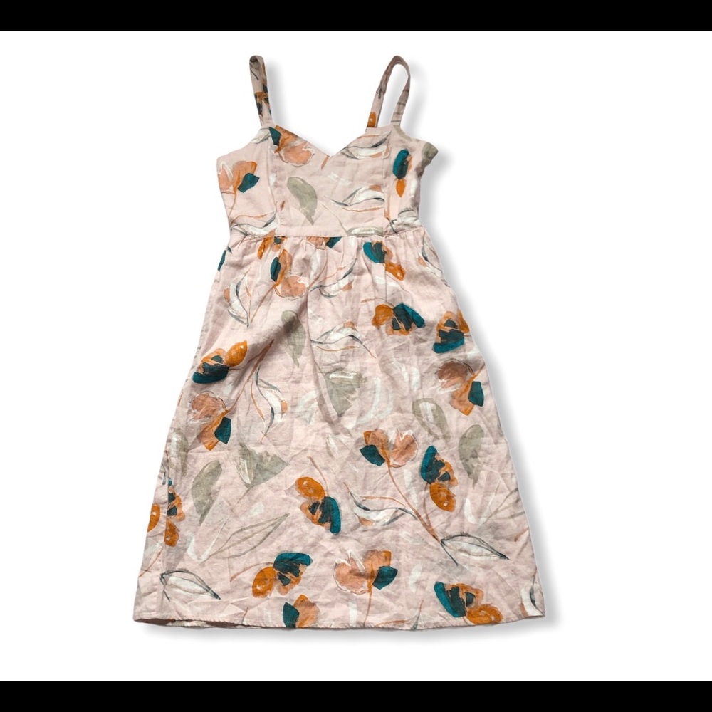 NWT Rachel Zoe linen floral sun dress size 4